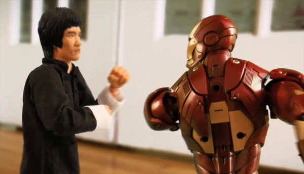 Bruce Lee vs Iron Man