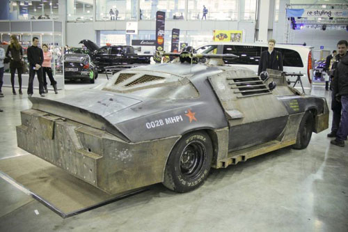 Build Death Race Style Chevy Camaro By Russian Students