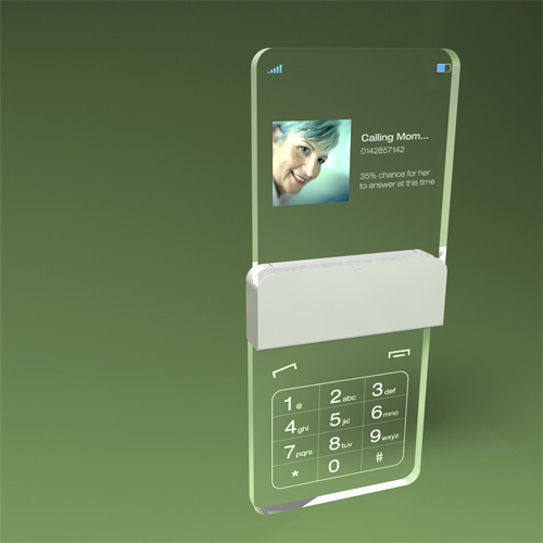Glassy Phone Concept