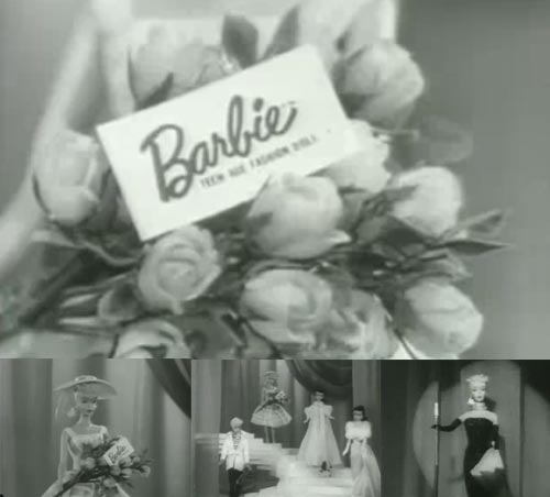 1959 First Ever Barbie Commercial HD