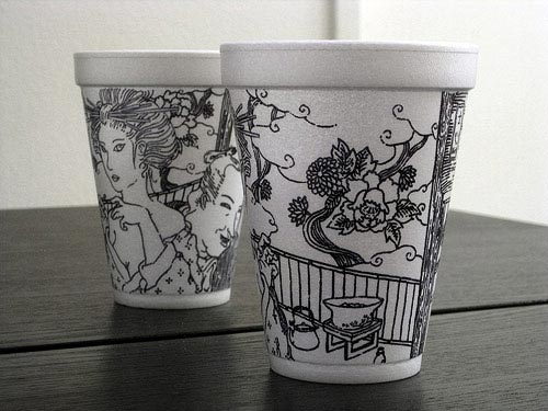 Coffee Cup Drawings By Cheeming Boey