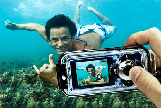 H2O Audio Capture - Waterproof iPod Nano Case 5G