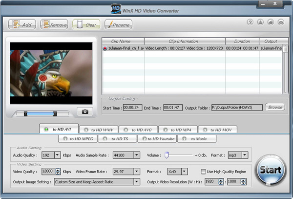 Get WinX HD Video Converter for Free