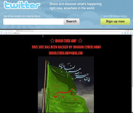 Twitter site Hacked
