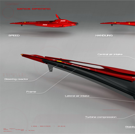 Ferrari X-Racers Concept by Vincent Montreuil