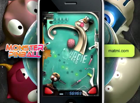 iPhone Game: Pinball Monster