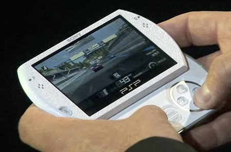 White Sony PSP Go
