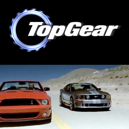 Top Gear: Roush Mustang vs Shelby Mustang