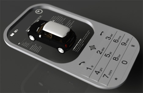 Trou Hologram Mobile Phone by Mac Funamizu