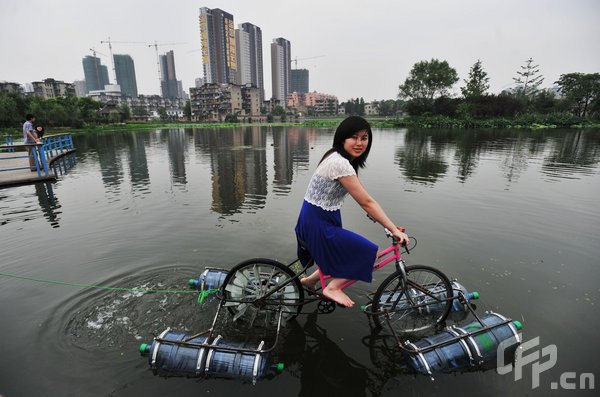 DIY Water Bike From China
