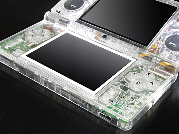 XCM Eye-Candy Crystal Clear Shell for Nintendo DSi
