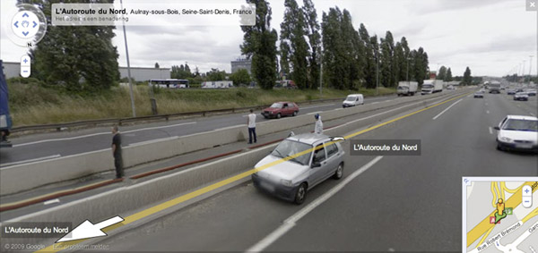 Google Street View Captures Dudes Peeing At a Busy Highway