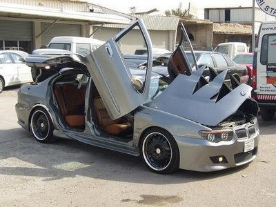 Nissan Maxima + BMW 7 + BMW M3 + Lamborghini + Toyota Supra = Monster Sport Car
