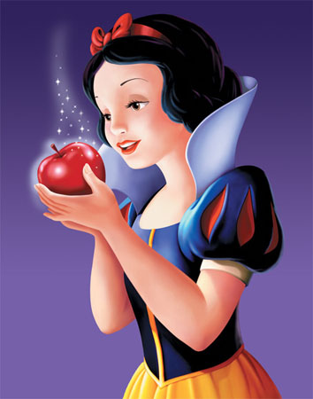 Customized MacBook Cover With Beautiful Snow White Picture