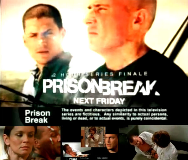 Prison Break 4.21 & 4.22 Promo 2-Hour Episode 5/15 Fri 8/7c on Fox