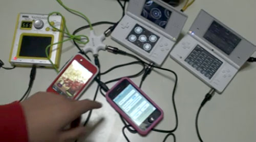 Orchestra using DSi, iPhone and iPod Touch