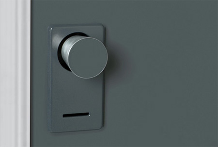 Disappearing Doorknob by Arnaud Lapierre
