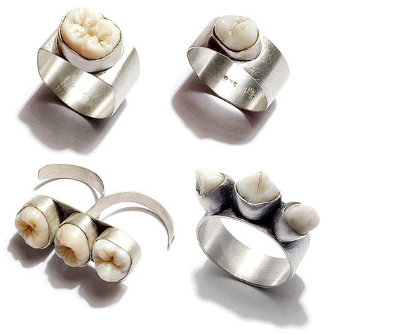 Human Tooth Ring