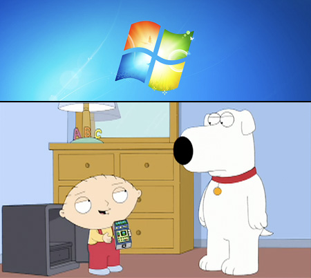 Windows 7 Commercials feat. Family Guy