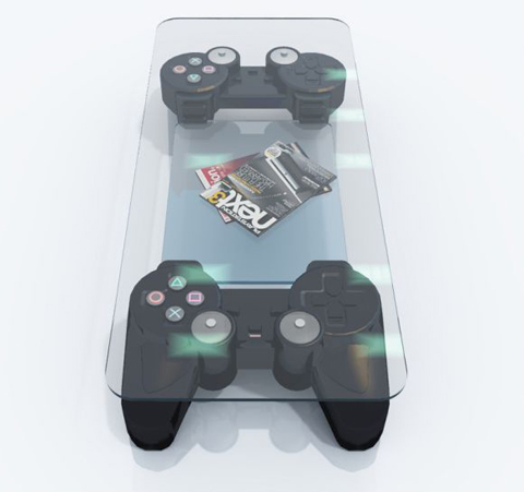 PlayStation Controller Coffee Table