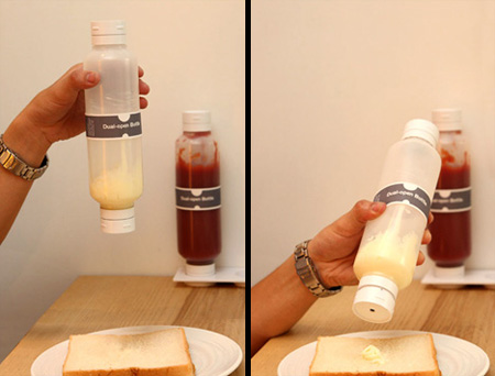 Double Sided Ketchup Bottle by Kai-yu Lei