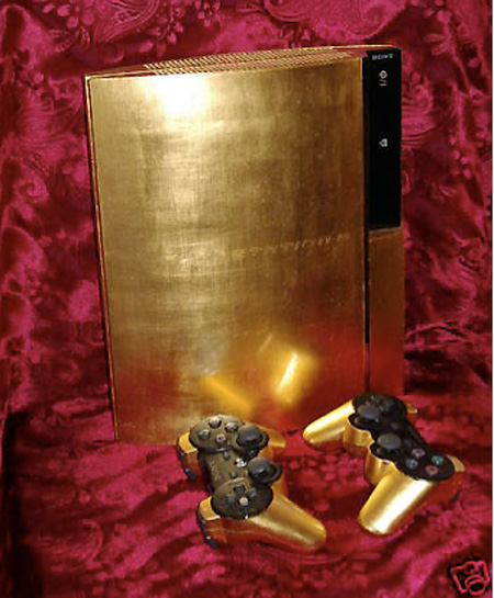 Gold in Color Sony PlayStation 3 