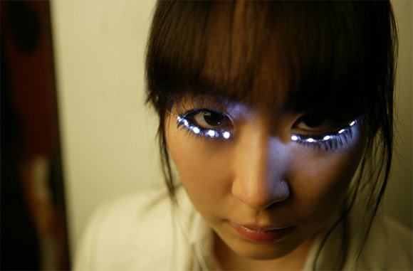 LED Eyelashes getup by Soomi Park