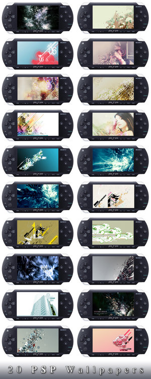 20 PSP Wallpapers by PAULW