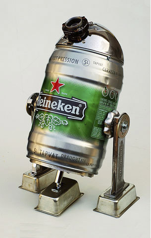 Heineken R2-D2 Figure