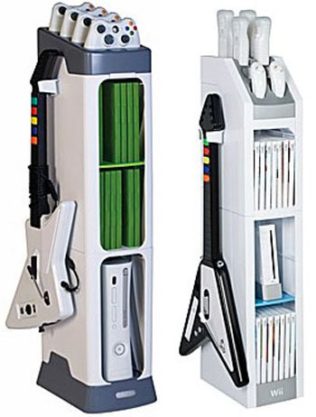 The X-360 And Wii Gaming Towers