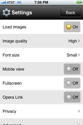 Opera Mini for iPhone Free
