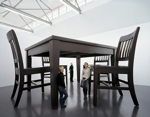 Giant Furniture by Robert Therrien
