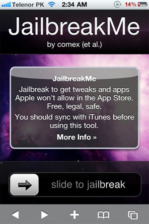 iPhone 4 Jailbroken