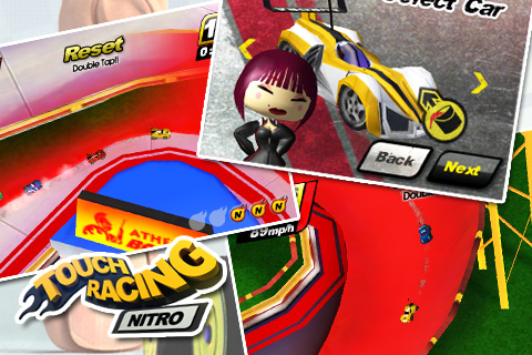 iPhone Game: Touch Racing Nitro - Ghost Challenge! (Free at Limited Time)