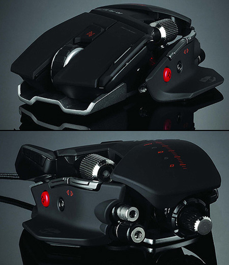 Mad Catz Cyborg Gaming Mouse Shape Shifts