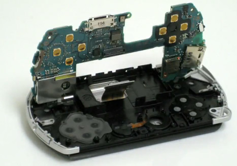PSP Go disassembled in a Stop Motion Animation Video