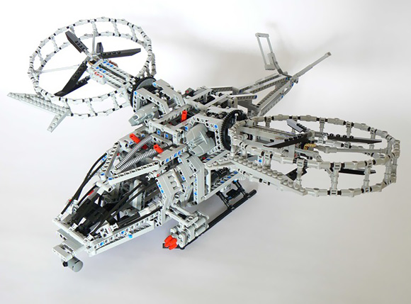 Avatar Battle Helicopter in LEGO