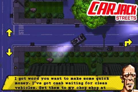 iPhone Game: Car Jack Streets