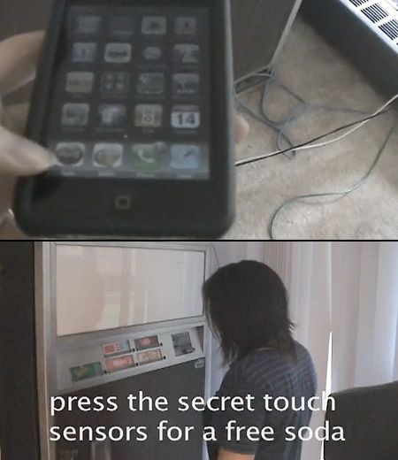 Worlds First iPhone-controlled Vending Machine