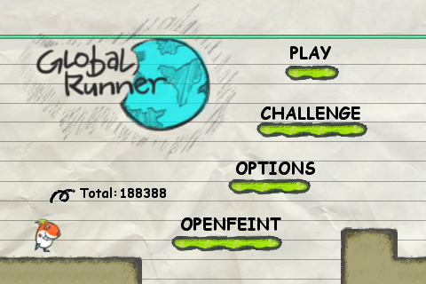 iPhone Game: Global Runner (Free at limited time)