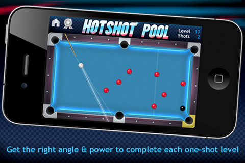 iPhone Game: Hotshot Pool (Free at limited time)