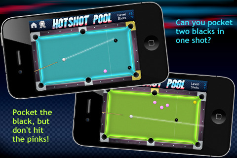 iPhone Game: Hotshot Pool (Free at limited time)