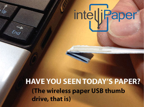 'USB Flash Drive Made From Paper
