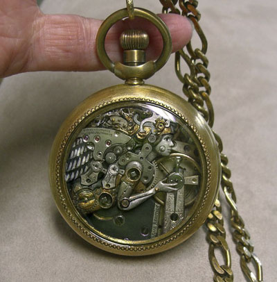 'Watch Sculptures and Steampunk by Sue Beatrice