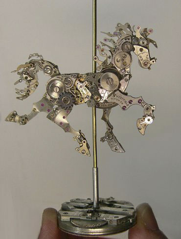 Watch Sculptures and Steampunk by Sue Beatrice
