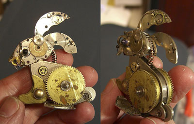 Watch Sculptures and Steampunk by Sue Beatrice